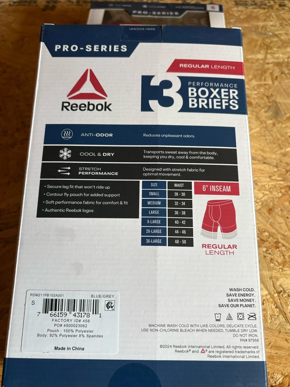 Reebok men underwear